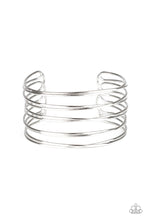 Load image into Gallery viewer, paparazzi-accessories-haute-wired-silver-bracelet