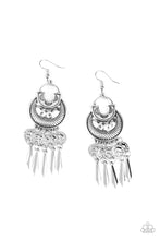 Load image into Gallery viewer, paparazzi-accessories-give-me-liberty-silver-earrings