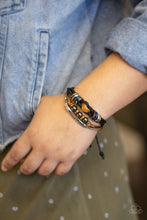 Load image into Gallery viewer, Wander More - Orange Bracelet - Paparazzi Jewelry