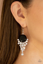 Load image into Gallery viewer, Elegantly Effervescent - Black Earrings - Paparazzi Jewelry