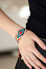 Load image into Gallery viewer, Beautifully Badlands - Red Bracelet - Paparazzi Jewelry
