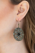 Load image into Gallery viewer, Grove Groove - Black Earrings - Paparazzi Jewelry