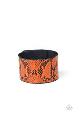 Load image into Gallery viewer, paparazzi-accessories-its-a-jungle-out-there-orange-bracelet