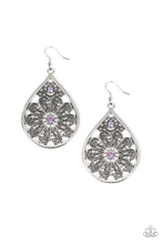 Load image into Gallery viewer, paparazzi-accessories-whimsy-dreams-purple-earrings