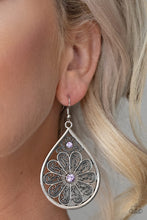 Load image into Gallery viewer, Whimsy Dreams - Purple Earrings - Paparazzi Jewelry