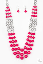 Load image into Gallery viewer, paparazzi-accessories-a-la-vogue-pink-necklace