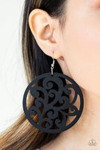 Load image into Gallery viewer, Fresh Off The Vine - Black Earrings - Paparazzi Jewelry