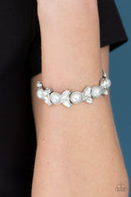 Load image into Gallery viewer, Opulent Oasis - White Bracelet - Paparazzi Jewelry