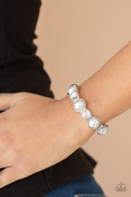 Load image into Gallery viewer, Elegant Entertainment - White Bracelet - Paparazzi Jewelry