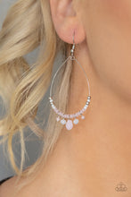 Load image into Gallery viewer, Exquisitely Ethereal - Pink Earrings - Paparazzi Jewelry