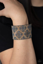 Load image into Gallery viewer, Cork Culture - Blue Bracelet - Paparazzi Jewelry