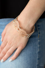 Load image into Gallery viewer, A Good MANDALA Is Hard To Find - Rose Gold Bracelet - Paparazzi Jewelry