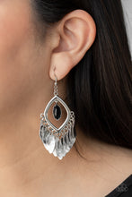 Load image into Gallery viewer, Sunset Soul - Black Earrings - Paparazzi Jewelry