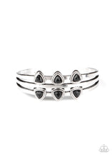Load image into Gallery viewer, paparazzi-accessories-tribal-triad-black-bracelet