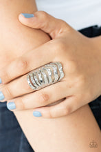 Load image into Gallery viewer, Sound Waves - Silver Ring - Paparazzi Jewelry