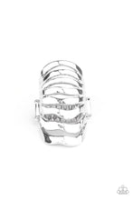Load image into Gallery viewer, paparazzi-accessories-sound-waves-silver-ring