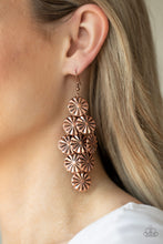 Load image into Gallery viewer, Star Spangled Shine - Copper Earrings - Paparazzi Jewelry