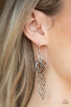 Load image into Gallery viewer, Instant Re-LEAF - Brown Earrings - Paprazzi Jewelry