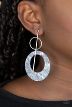 Load image into Gallery viewer, Stellar Stylist - Silver Post Earrings - Paparazzi Jewelry