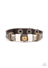 Load image into Gallery viewer, paparazzi-accessories-rev-it-up-brown-bracelet