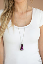 Load image into Gallery viewer, Empire State Elegance - Purple Necklace - Paparazzi Jewelry