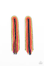 Load image into Gallery viewer, paparazzi-accessories-let-there-bead-light-multi-post earrings