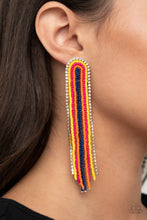 Load image into Gallery viewer, Let There BEAD Light - Multi Post Earrings - Paprazzi Jewelry