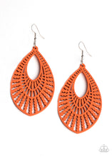 Load image into Gallery viewer, paparazzi-accessories-bermuda-breeze-orange-earrings