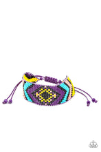 Load image into Gallery viewer, paparazzi-accessories-desert-dive-purple-bracelet