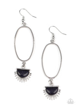 Load image into Gallery viewer, paparazzi-accessories-sol-purpose-blue-earrings