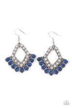 Load image into Gallery viewer, paparazzi-accessories-just-beam-happy-blue-earrings