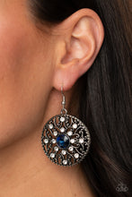 Load image into Gallery viewer, GLOW Your True Colors - Blue Earrings - Paprazzi Jewelry