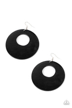 Load image into Gallery viewer, paparazzi-accessories-island-hop-black-earrings