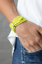 Load image into Gallery viewer, Thank Me LAYER - Yellow Bracelet - Paparazzi Jewelry