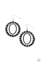 Load image into Gallery viewer, paparazzi-accessories-deluxe-luxury-black-earrings