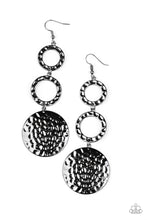 Load image into Gallery viewer, paparazzi-accessories-blooming-baubles-black-earrings