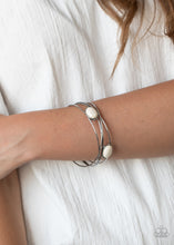 Load image into Gallery viewer, Desert Lagoon - White Bracelet - Paprazzi Jewelry