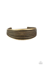 Load image into Gallery viewer, paparazzi-accessories-off-the-cuff-couture-brass-bracelet