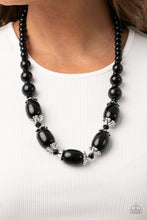 Load image into Gallery viewer, After Party Posh - Black Necklace - Paparazzi Jewelry