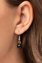 Load image into Gallery viewer, After Party Posh - Black Necklace - Paparazzi Jewelry