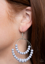 Load image into Gallery viewer, Paradise Party - Silver Earrings - Paparazzi Jewelry