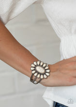 Load image into Gallery viewer, Sedona Spring - White Bracelet - Paparazzi Jewelry