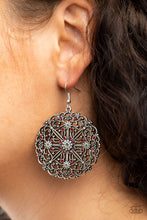 Load image into Gallery viewer, Oh MANDALA! - Red Earrings - Paparazzi Jewelry