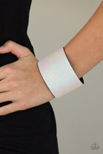 Load image into Gallery viewer, Cosmo Cruise - White Bracelet - Paparazzi Jewelry