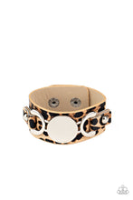 Load image into Gallery viewer, paparazzi-accessories-your-claws-are-showing-brown-bracelet