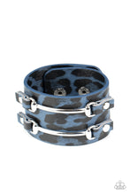 Load image into Gallery viewer, paparazzi-accessories-safari-scene-blue-bracelet