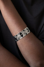 Load image into Gallery viewer, Hidden Glyphs - Black Bracelet - Paparazzi Jewelry