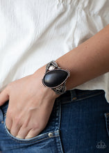 Load image into Gallery viewer, Blooming Oasis - Black Bracelet - Paprazzi Jewelry