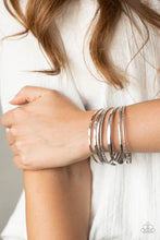 Load image into Gallery viewer, Top Of The Heap - Silver Bracelet - Paparazzi Jewelry