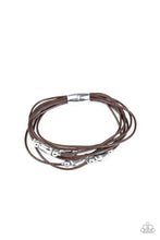 Load image into Gallery viewer, paparazzi-accessories-raw-edge-brown-bracelet